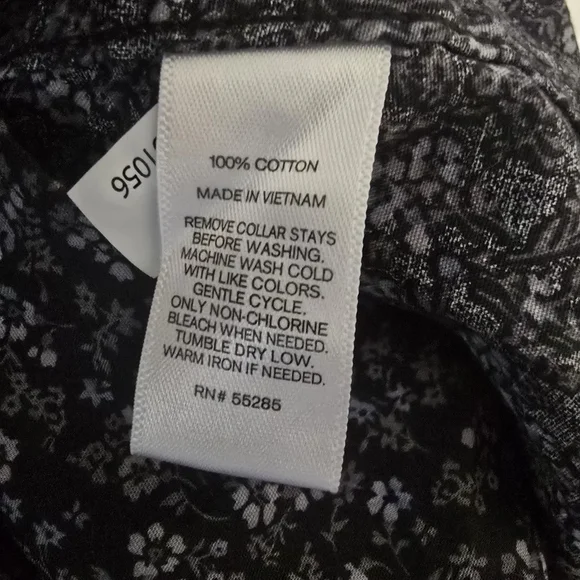 EXPRESS 3 Mens Black and Patterned Button-Up Shirt Bundle - Picture 5 of 13